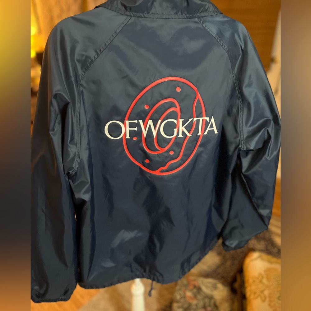 Odd Future Wolf Gang, OFWGKTA, RARE VINTAGE, rain jacket, blue